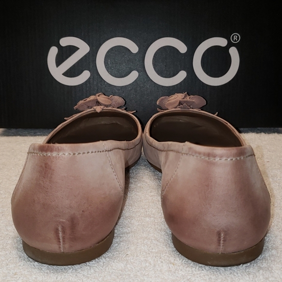 Ecco Kelly leather flats, colour woodrose, 6.5 - Picture 5 of 15